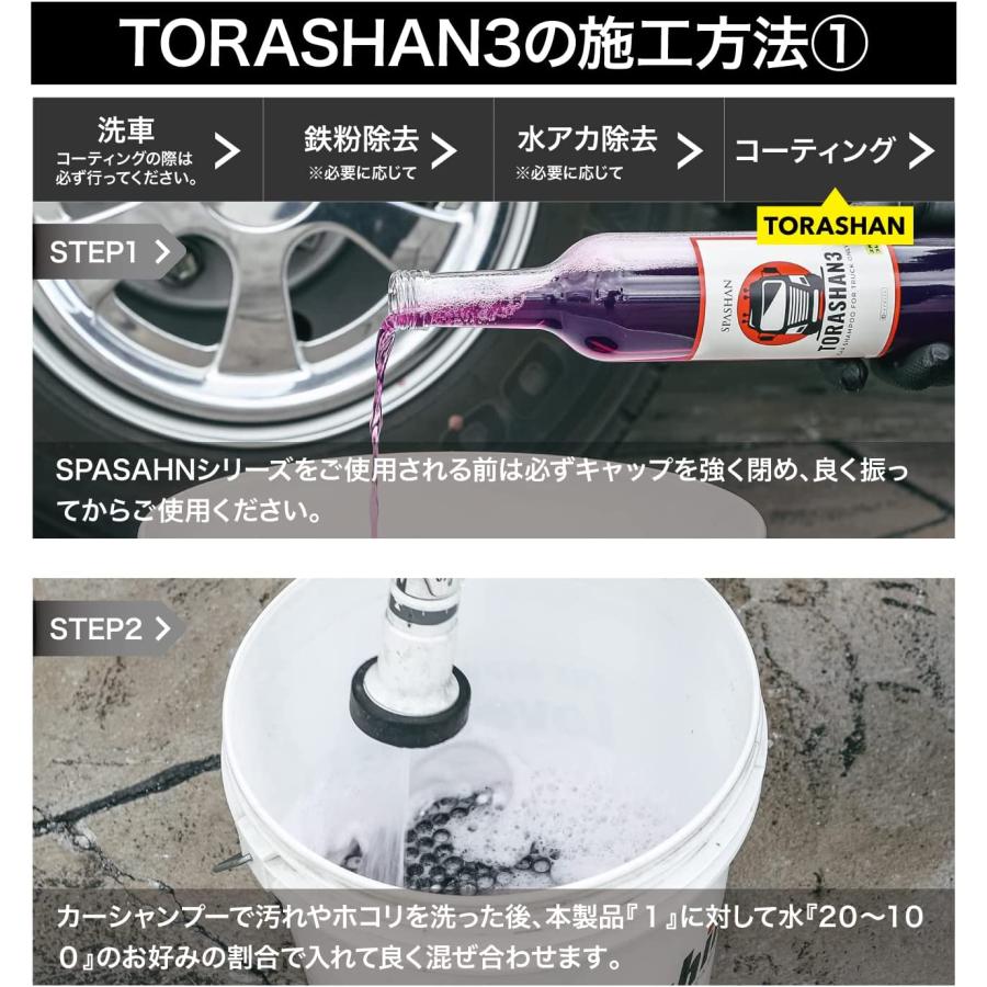 SPASHAN（スパシャン） トラシャン4 SPASHAN 2本組 簡単ガラス