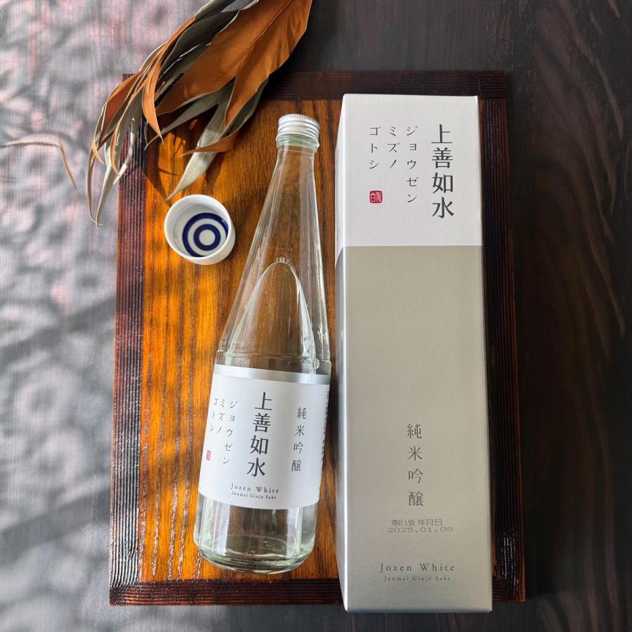 上善如水 日本酒 爆買 お酒 白瀧酒造 純米吟醸 ボトル缶 180ml : 蔵元