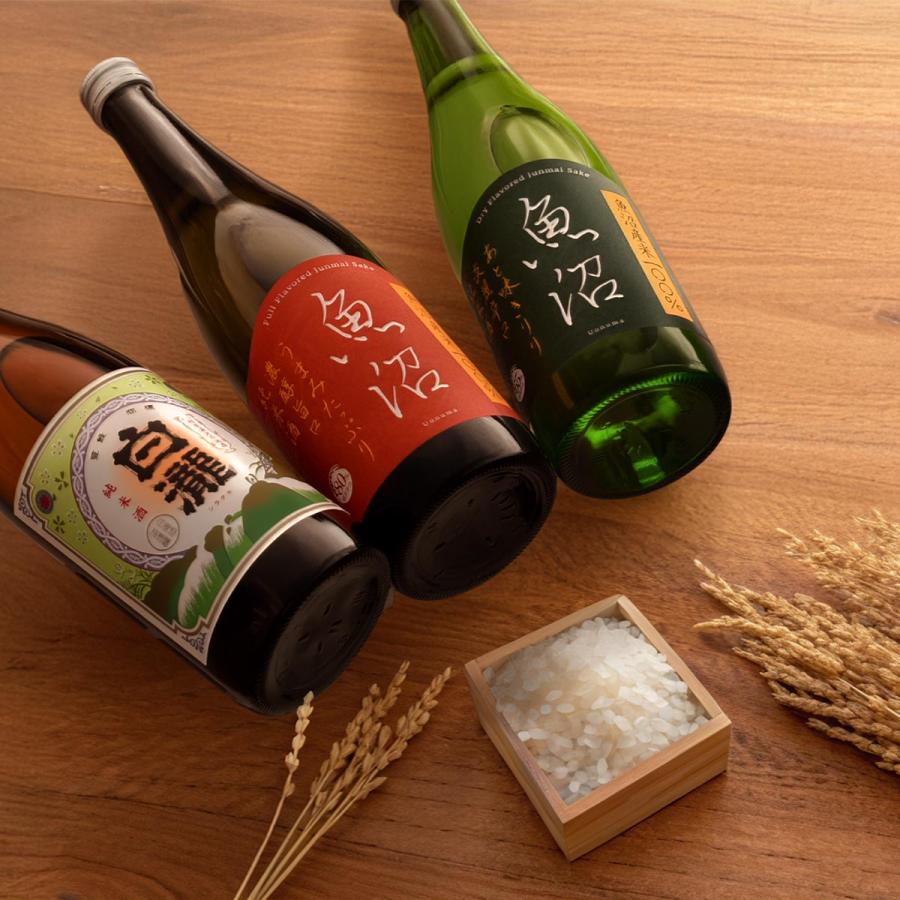 日本酒 お酒 ギフト プレゼント 白瀧酒造 純米酒ギフトセット 720ml×3本入り | 白瀧酒造 | 16