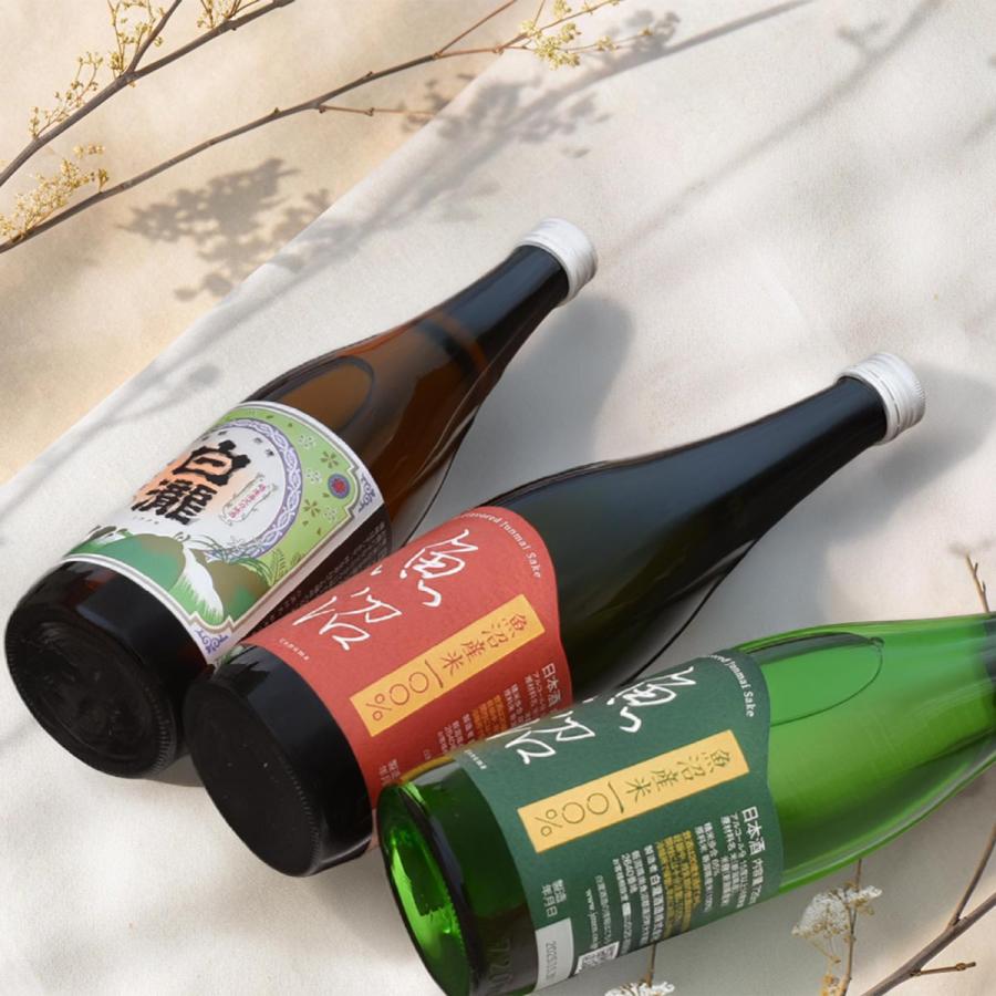 日本酒 お酒 ギフト プレゼント 白瀧酒造 純米酒ギフトセット 720ml×3本入り | 白瀧酒造 | 07