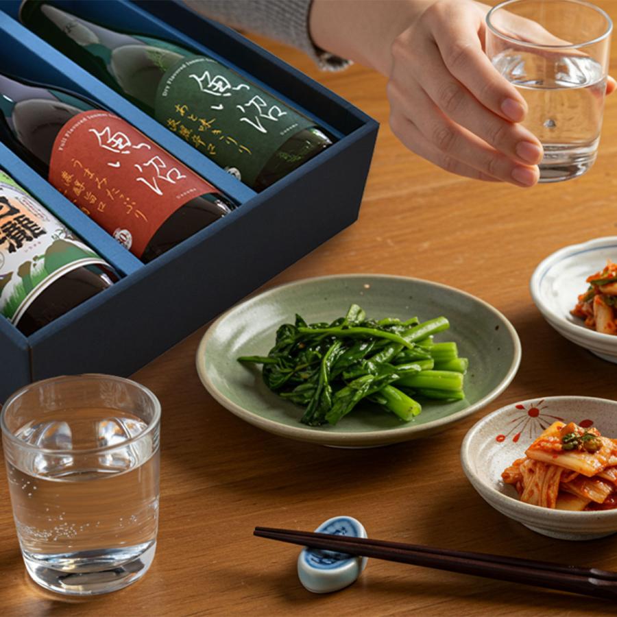 日本酒 お酒 ギフト プレゼント 白瀧酒造 純米酒ギフトセット 720ml×3本入り | 白瀧酒造 | 08