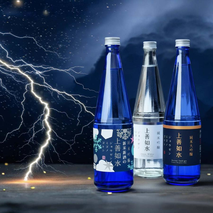日本酒 お酒 ギフト プレゼント 白瀧酒造 上善如水 シーズンギフトセット(冬) 720ml×3本入り | 上善如水 | 19