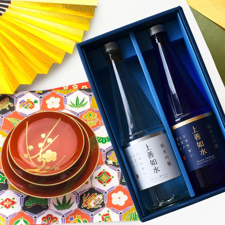 日本酒 お酒 ギフト プレゼント 白瀧酒造 上善如水ギフトセット (ベーシック) 720ml×2本入り | 上善如水 | 17