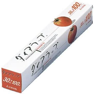 三菱（MITSUBISHI） 30本 ダイアラップ 30cm×100m 巻き 業務用 食品 