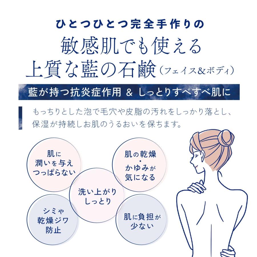 藍石鹸 aiナチュラルフェイス&ボディソープ 20g |  | 01