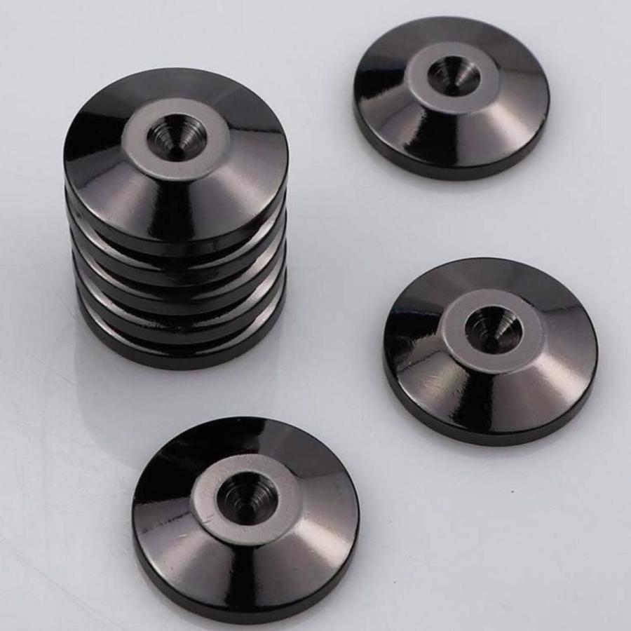 8個セット)インシュレーター スピーカー スパイク 受け 金属 製 8個セット)インシュレーター スピーカー スパイク 受け 金属 製