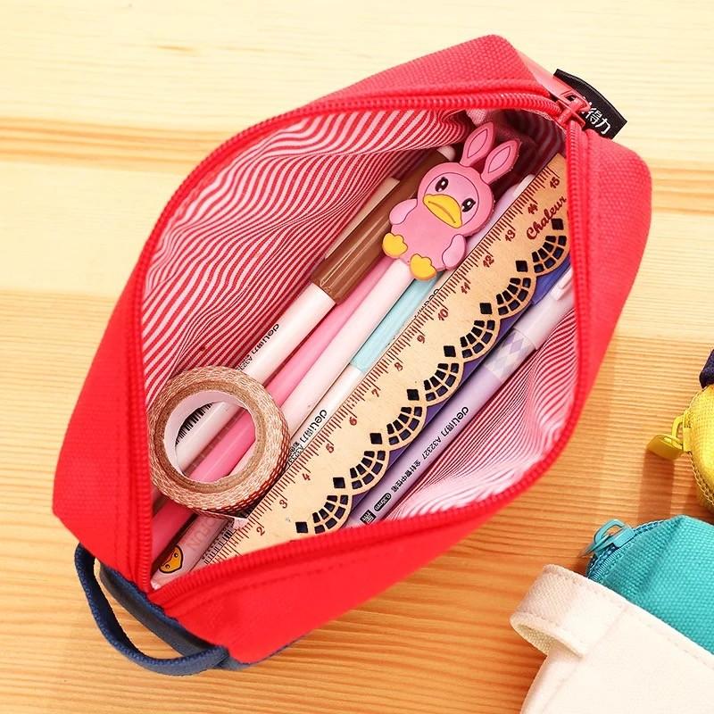 筆箱 シンプル ペンケース 帆布 コリアン系 大容量 男女 学生 用 シンプル 収納ケース 人気 高校生 ポーチ 送料無料 Mmk I35 Mmoka I35 輸入雑貨のお店 マインドワン 通販 Yahoo ショッピング