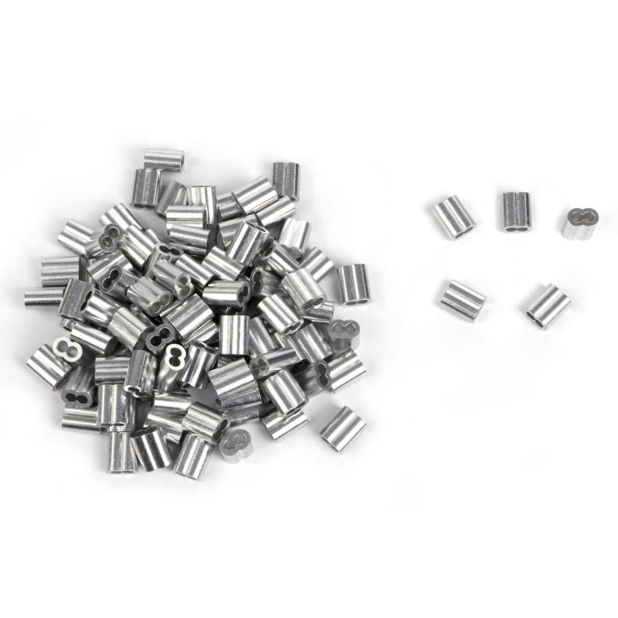 ワイヤーロープ アルミスリーブ 4mm 100個セット アームオーバルスリーブ かしめ 圧着 ステー くくり罠 送料無料 Mmk M93 Mmoka M93 輸入雑貨のお店 マインドワン 通販 Yahoo ショッピング
