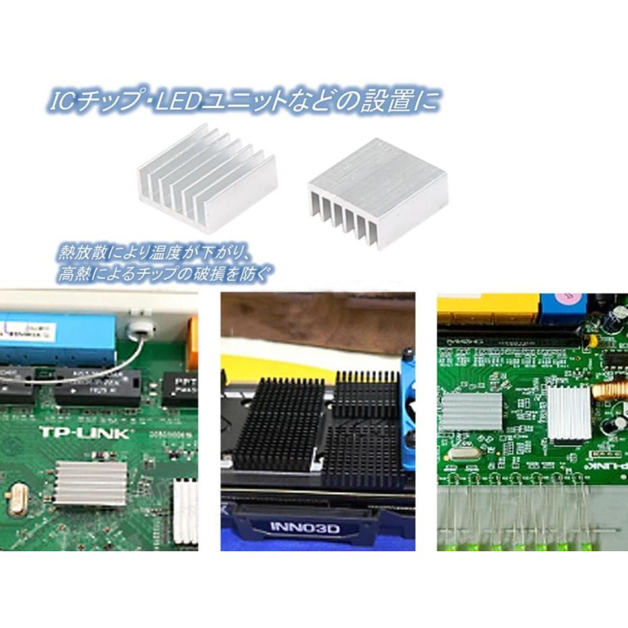 ヒートシンク アルミニウム 製 冷却フィン 14mm 14mm 6mm 100個 熱伝導性テープ付 Pc Ic 冷却ファン 熱拡散 熱暴走 対策 送料無料 Mmk P84 Mmoka P84 輸入雑貨のお店 マインドワン 通販 Yahoo ショッピング