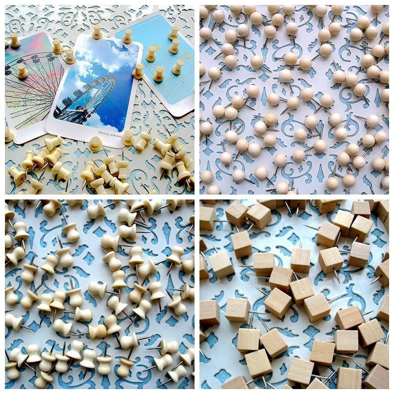 おしゃれ 木製 画びょう 5タイプ 計180個セット 地図マーカーピン5個付き プッシュ ピン 押しピン 固定ピン ウッドピン 目印 送料無料 Mri 5 Mrien 5 輸入雑貨のお店 マインドワン 通販 Yahoo ショッピング