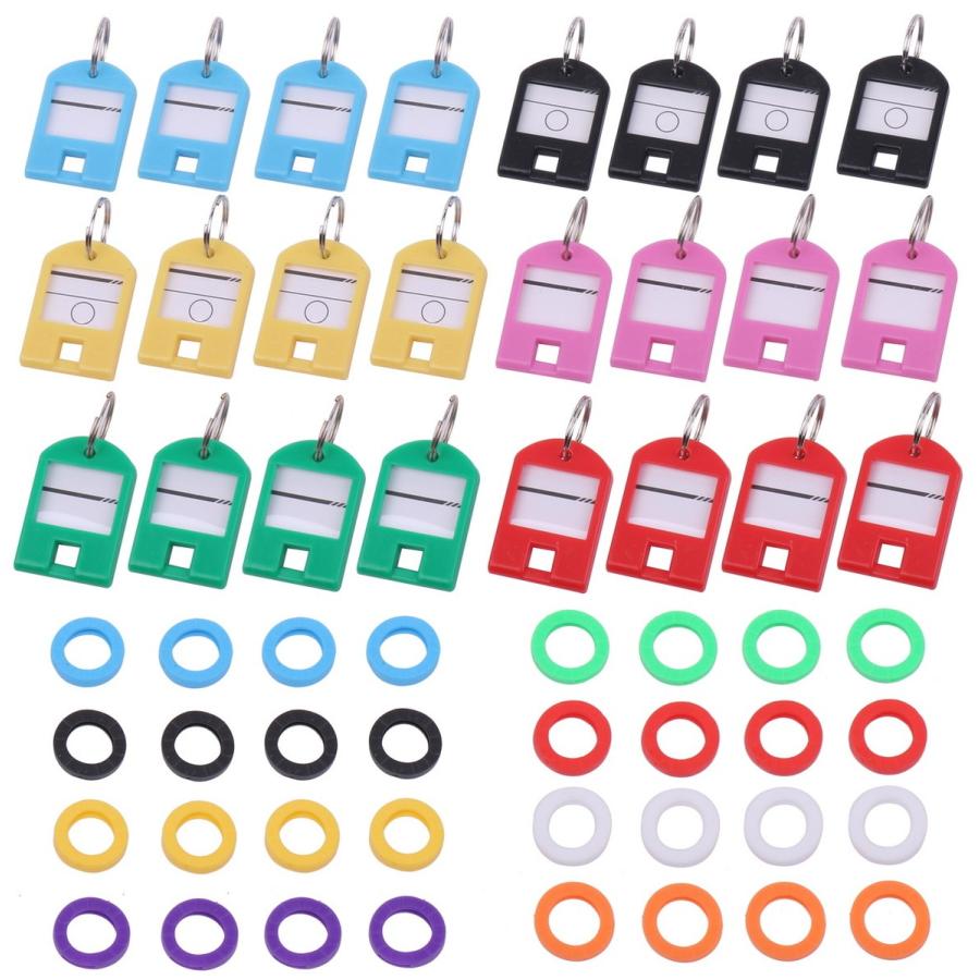 キーホルダー名札 キーラベル タグ 鍵 キータグ 名前タグ6色 各4個 カラフル キーキャップ 32個 送料無料 Mri C69 Mrien C69 輸入雑貨のお店 マインドワン 通販 Yahoo ショッピング