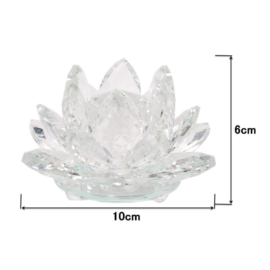 若者の大愛商品 キラキラ クリスタルガラス 蓮の花 クリア 直径10cm 置物 化粧箱入り 花 オブジェ サンキャッチャー インテリア ギフト 送料無料 Mri G62 Cisama Sc Gov Br