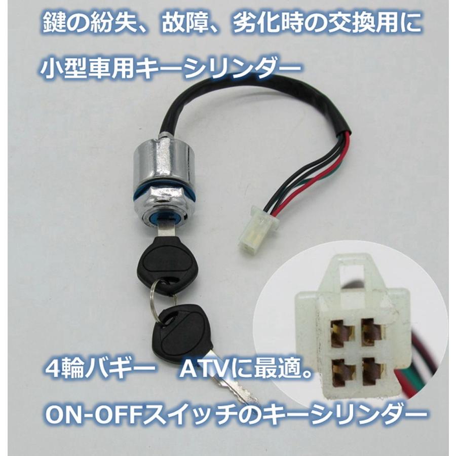 キーシリンダー メインキー イグニッション スイッチ 4輪 バギー Atv 小型車 メンテナンス お守り付 送料無料 Skr C19 Skrbo C19 輸入雑貨のお店 マインドワン 通販 Yahoo ショッピング