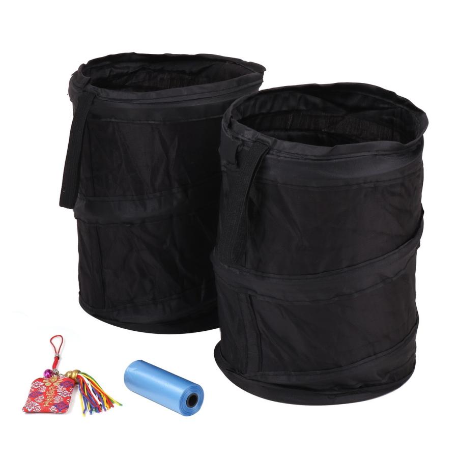 車 汎用 超軽量 大容量 折り畳み 簡単取付 ブラック ゴミ箱 2点セット ゴミ袋 お守り付 小物入れ 送料無料 Skr D73 Skrbo D73 輸入雑貨のお店 マインドワン 通販 Yahoo ショッピング