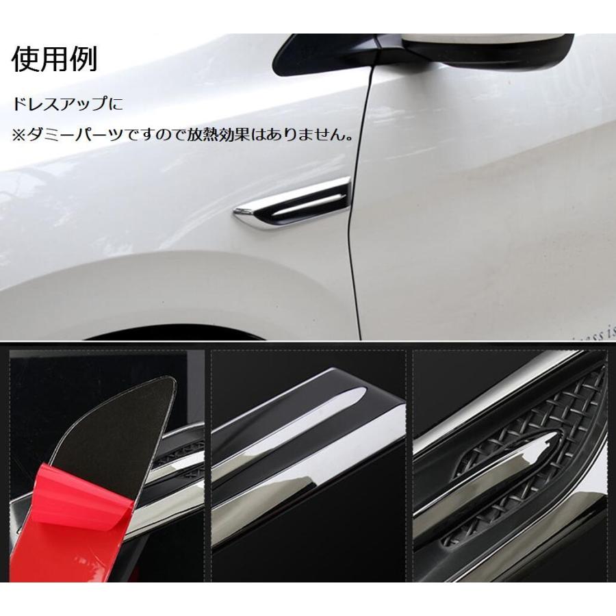 車 汎用 即装着可 外装ドレスアップ セット ダミーダクト 反射 ステッカー お守付 エアロパーツ フェンダー カスタム 送料無料 Skr E68 Skrbo E68 輸入雑貨のお店 マインドワン 通販 Yahoo ショッピング