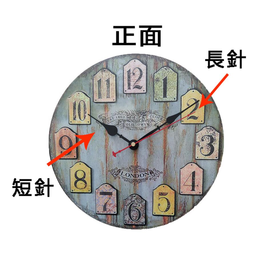 壁掛け 時計 ウォール クロック レトロ アンティーク 西海岸 北欧風 マリン 大理石 ウッド カラフル 木製 直径30cm 北欧風 送料無料 Tno A68 Tunod A68 輸入雑貨のお店 マインドワン 通販 Yahoo ショッピング