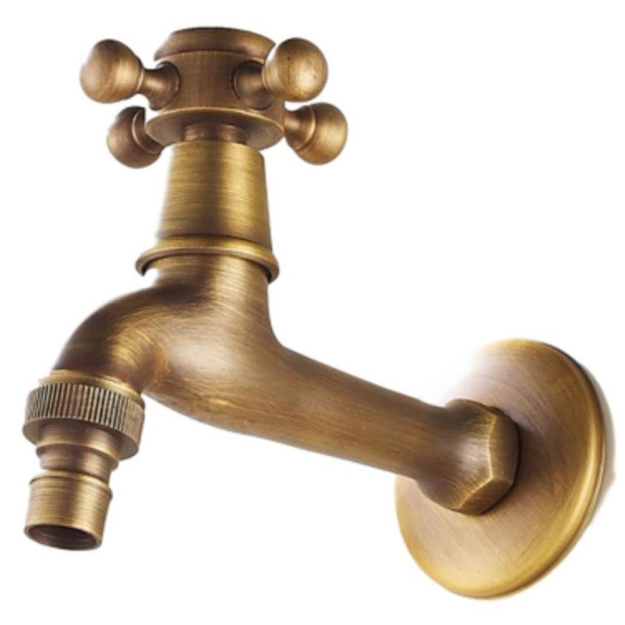 水道 蛇口 十字 取手 レトロ 銅製 水栓 ブロンズ 色 Diy 洗面所 ガーデニング 庭 リフォーム ホース口 ロング 送料無料 Tno B40 Tunod B40 輸入雑貨のお店 マインドワン 通販 Yahoo ショッピング