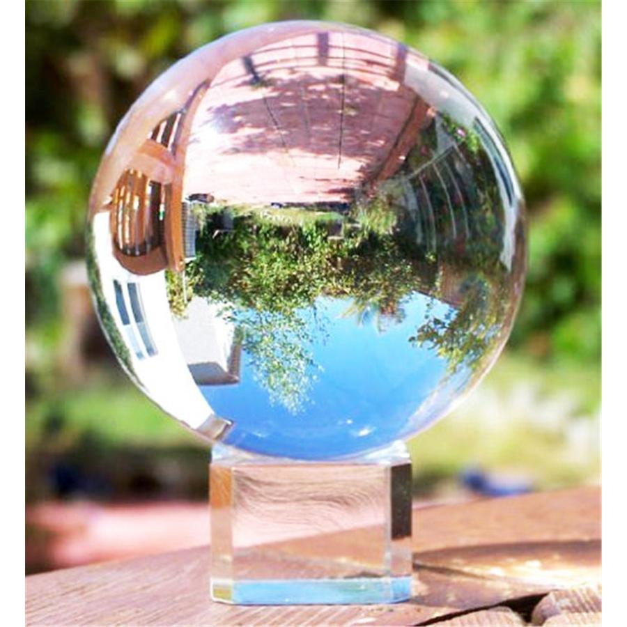 クリスタル ボール 無色透明 水晶 玉 風水 グッズ 置物 金運 パワーストーン 水晶 80mm 玉 さざれ石 台座付 送料無料 Tno B54 Tunod B54 輸入雑貨のお店 マインドワン 通販 Yahoo ショッピング