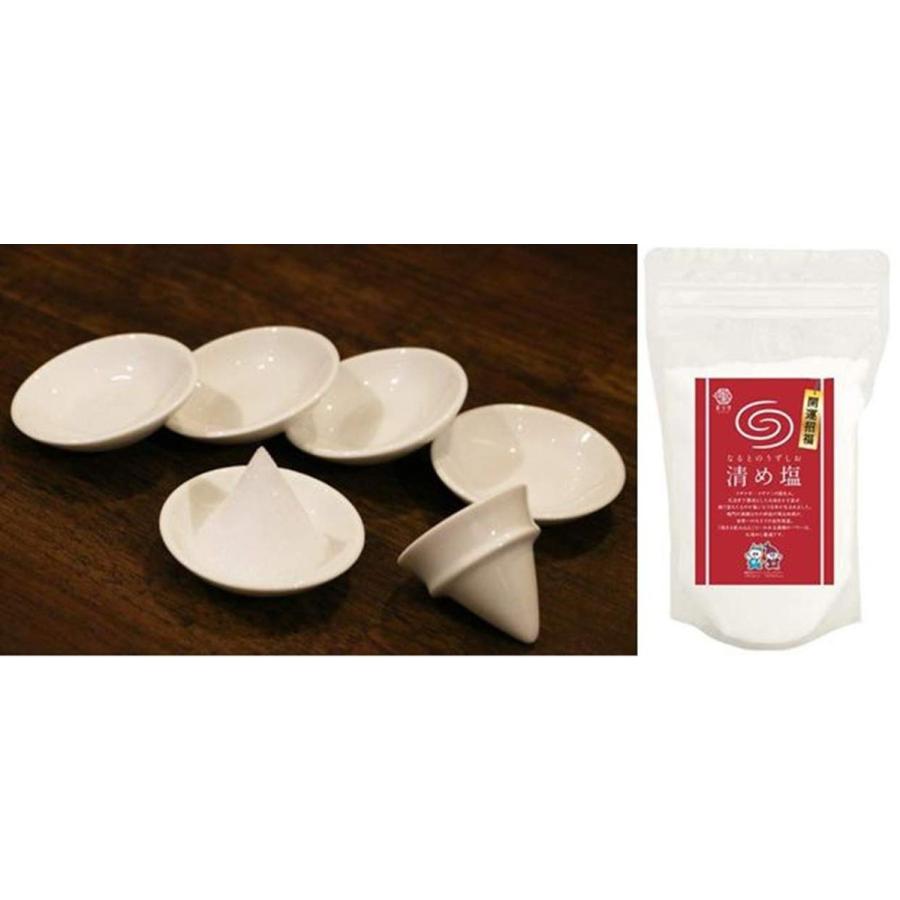 盛り塩 開運 招福 パワースポット なるとのうずしお 清め塩 400g 盛り塩器 皿5枚 セット 送料無料 Tno C71 Tunod C71 輸入雑貨のお店 マインドワン 通販 Yahoo ショッピング