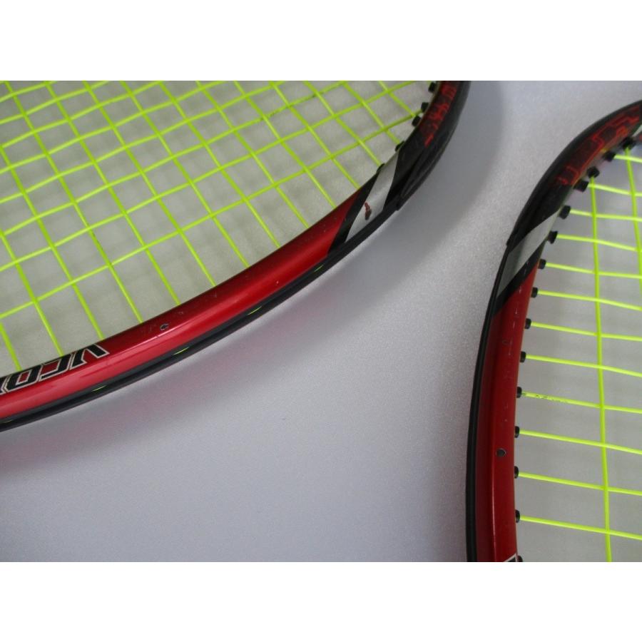 YONEX 中古 送料無料 VCORE Xi 98 グリップ2 二本セット ガット