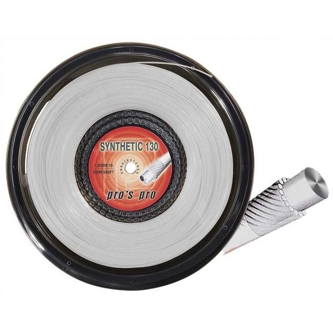テニス ロールガット pro's pro（プロズプロ）SYNTHETIC130 pros pro シンセティックガット 1.30mm/1.35mm 単張りお試しガット