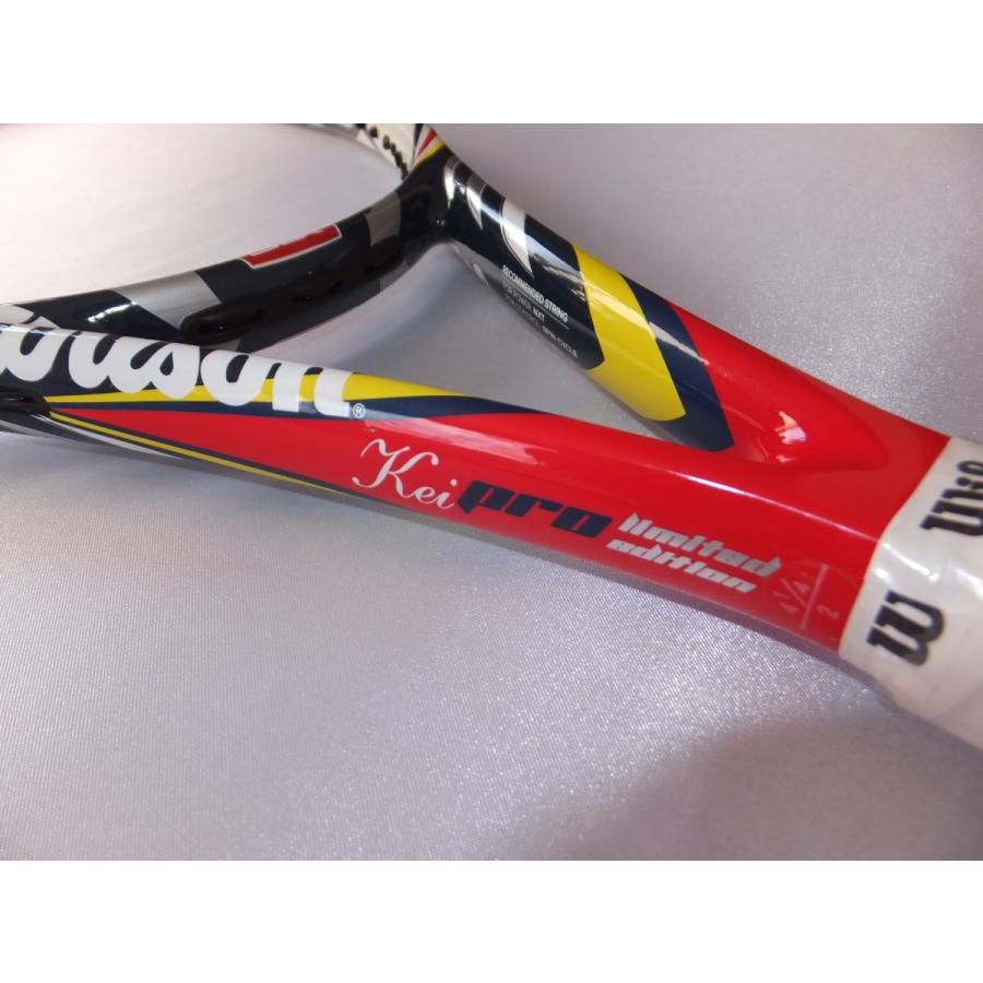 【限定品】美品Wilson steam pro kei spec 錦織圭 限定品】美品Wilson steam pro kei spec 錦織圭 - メルカリ