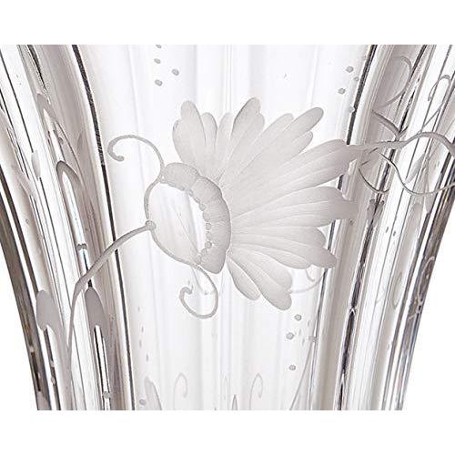 エルベクリスタル(Elbe Crystal) 花瓶「ジュリア」21cm クリア ジュリア