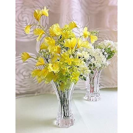 エルベクリスタル(Elbe Crystal) 花瓶「ジュリア」21cm クリア ジュリア