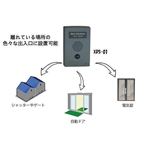 電話式インターホン　呼び出し先1か所　Bluetooth接続XDS-01BT