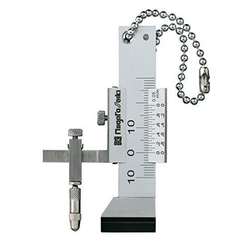 新潟精機 SK ギャップキャリパー フラット樹脂ベース ストレートアーム GVG-P-S2