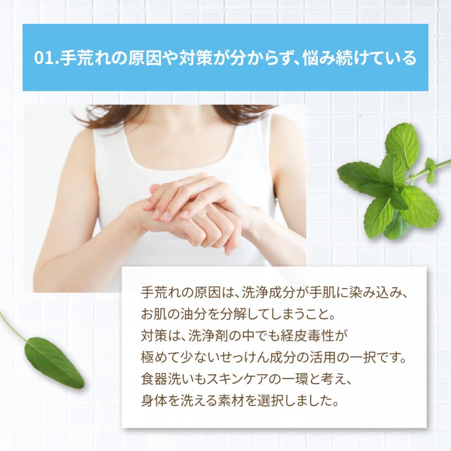 食器用洗剤 280ml 詰替 無添加 石けん 無香料 無着色 天然由来 自然 油汚れ 泡切れ 手荒れ 赤ちゃん 哺乳瓶 敏感肌 乾燥 石鹸 台所 日本製 やさしい ギフト |  | 03