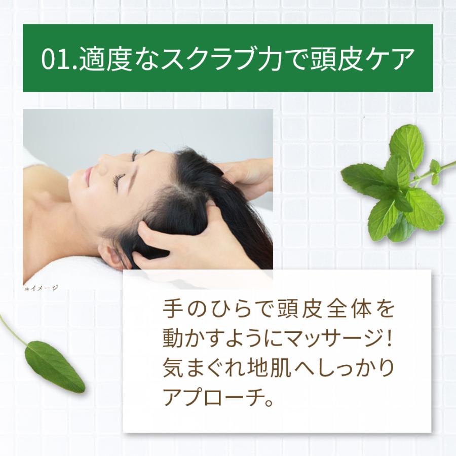 ヘッドスクラブ 200g ×3 無添加 天然由来 頭皮 スクラブ 高純度 重曹 カオリン 頭皮 かゆみ べたつき ふけ 敏感肌 スカルプケア 無香料 無着色 防腐剤不使用 |  | 03
