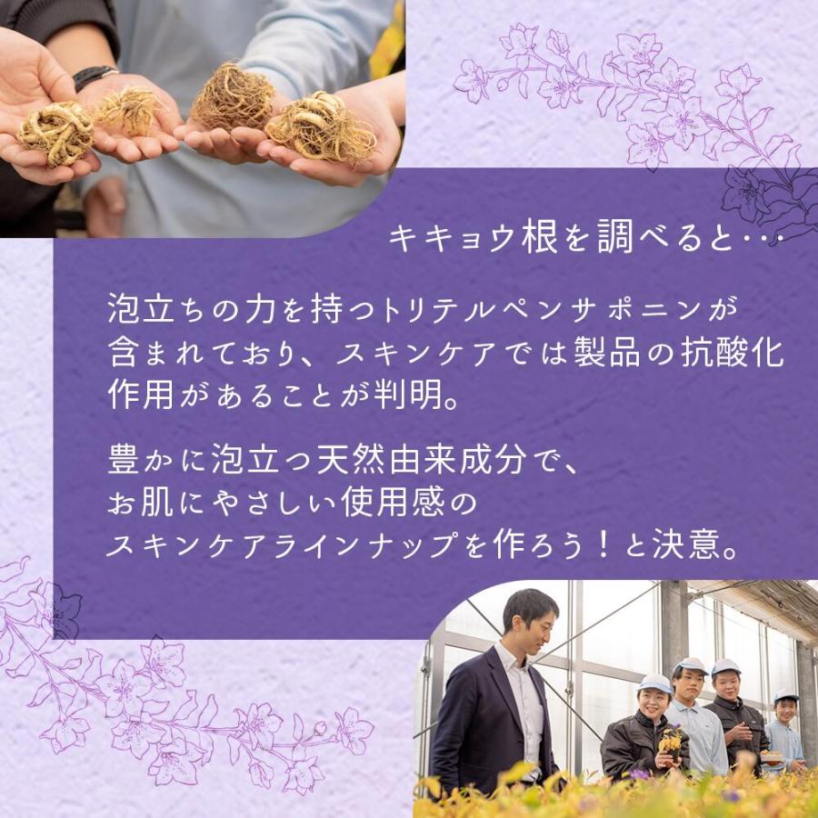 福知山キキョウ ハンドソープ 詰替え用  280ml 1本 敏感肌 除菌 弱アルカリ 天然 日本製 泡 石けん さっぱり 福知山 ノンアルコール ばい菌 桔梗 自然派 |  | 09