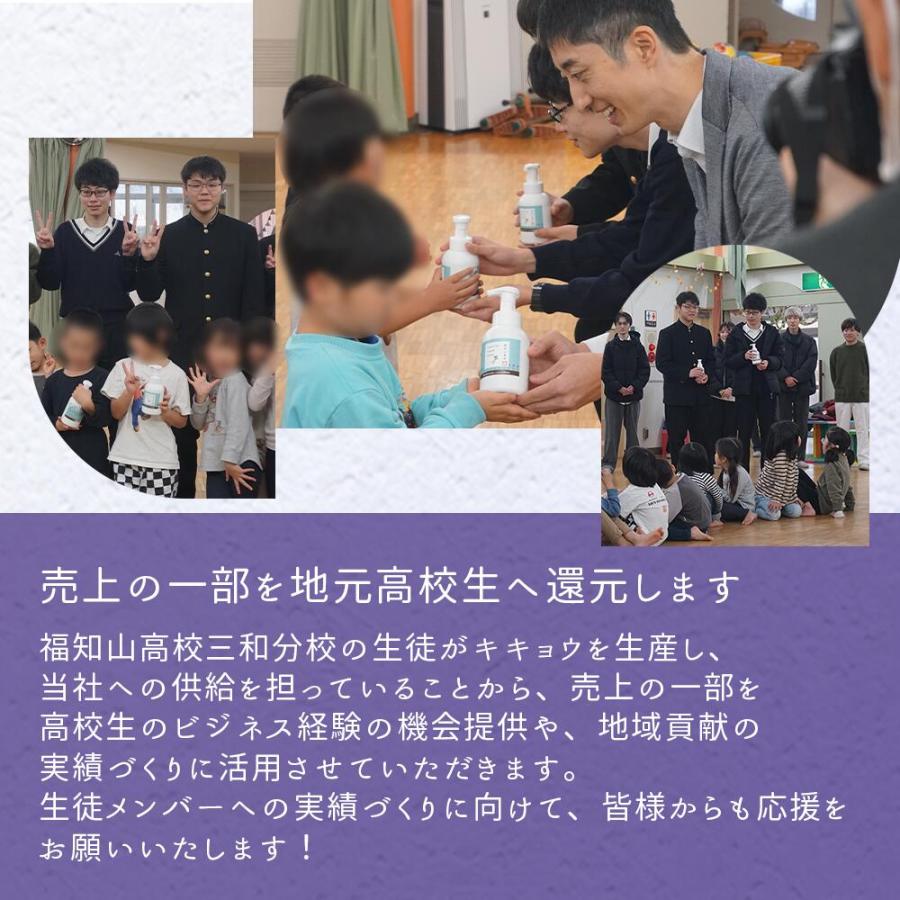 福知山キキョウ ハンドソープ 詰め替え用 5L 敏感肌 除菌 弱アルカリ 天然 日本製 泡 石けん さっぱり 福知山 ノンアルコール ばい菌 桔梗 自然派 |  | 14