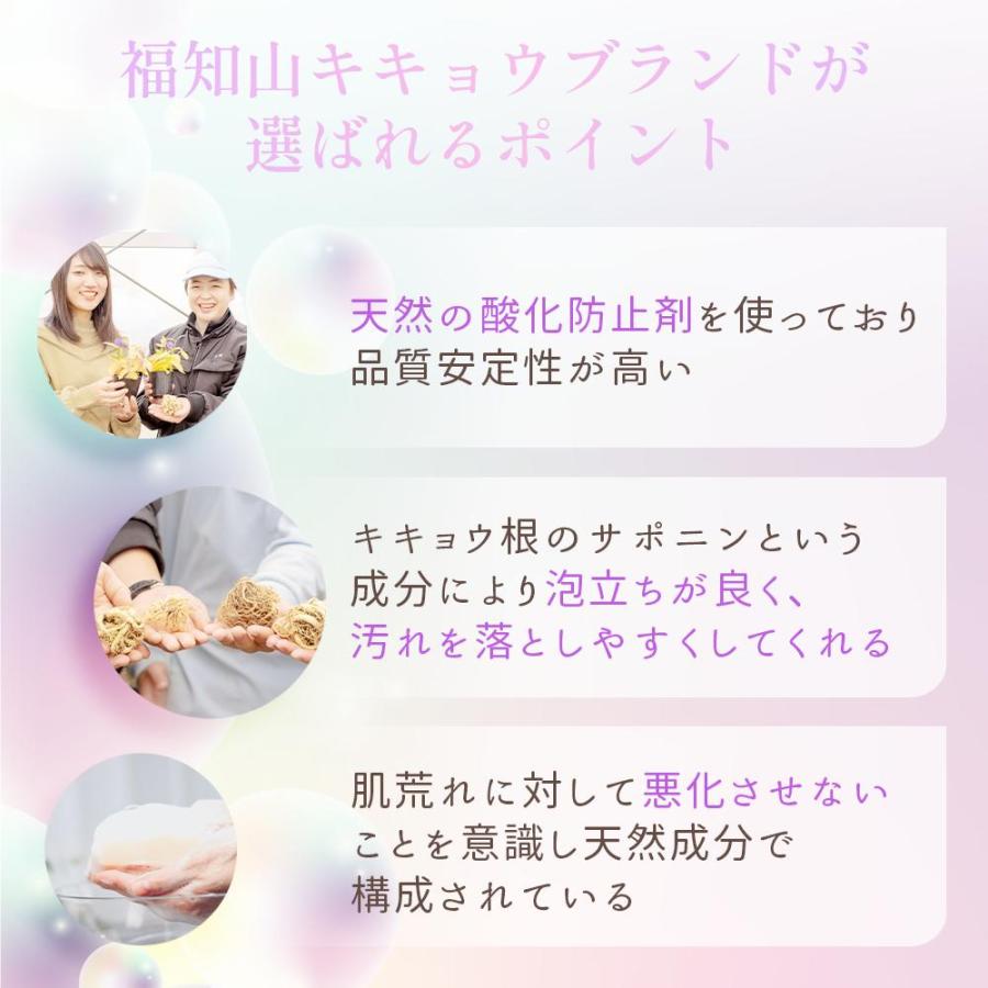 福知山キキョウ ボディソープ 詰め替え用 5L 敏感肌 除菌 弱アルカリ 天然 日本製 泡 石けん さっぱり 無添加 敏感肌 ノンアルコール ばい菌 桔梗 自然派 |  | 04