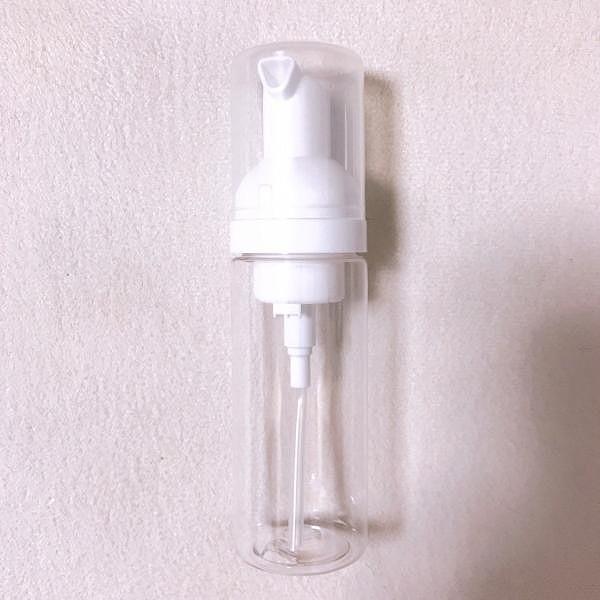ミニ空ボトル 50ml用 泡ハンドソープ 用 持ち運び用ボトル 泡で出すタイプ ポンプフォーマー 泡ボトル 50ml女性 ポーチ サイズ ミニサイズ | 