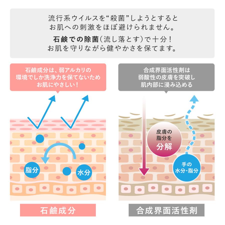 泡ハンドソープ 詰替用230ml×2 ミニ空ボトル（50ml用）持ち運び 泡 石けん さっぱり 敏感肌 除菌 弱アルカリ 天然 日本製 手に優しい |  | 07