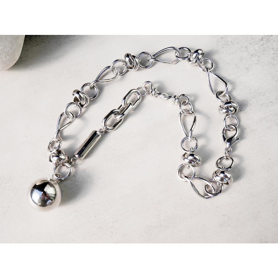 amplis・アンプリス celia Necklace -Silver- / パール ネックレス シルバー ゴールド | amplis