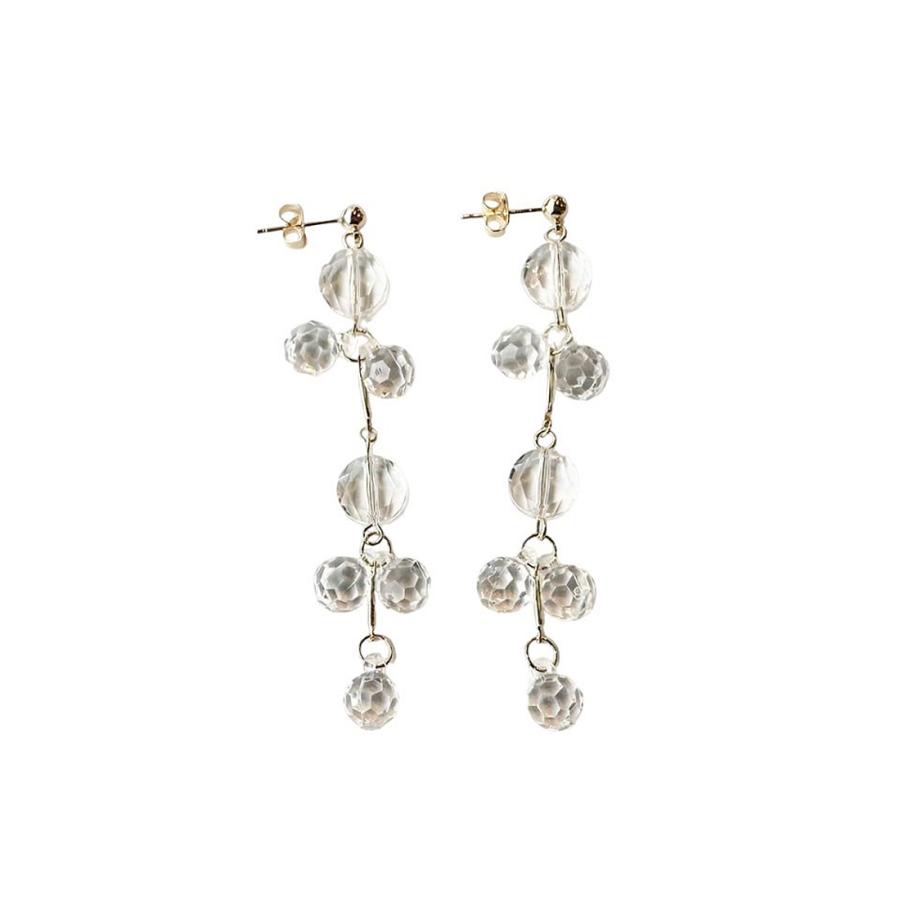 amplis・アンプリス marry pierce / ピアス クリア ゴールド | amplis | 02