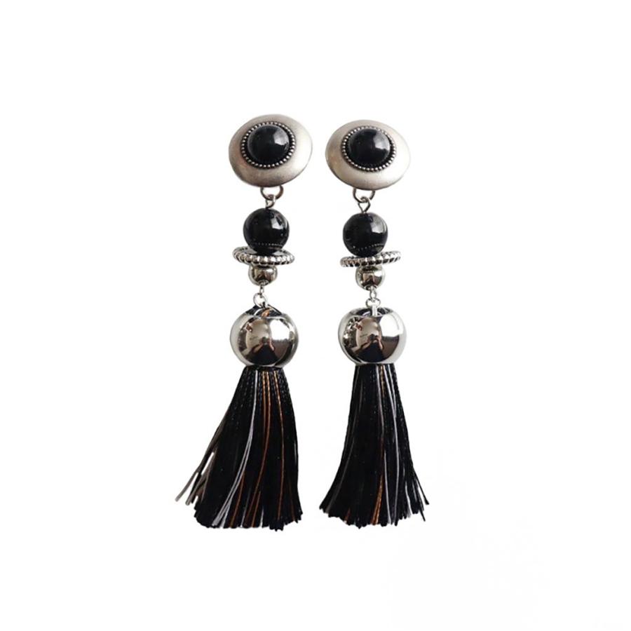 amplis・アンプリス prink tassel pierce  /  タッセル フリンジ ピアス シルバー ゴールド | amplis | 01