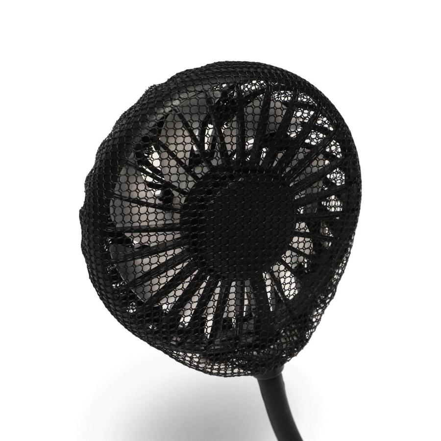 Bello・ベッロ　FOLDING FAN -Black-  /  首掛け ポータブル扇風機 ハンズフリー ネックファン サーキュレーター USB充電式 |  | 04