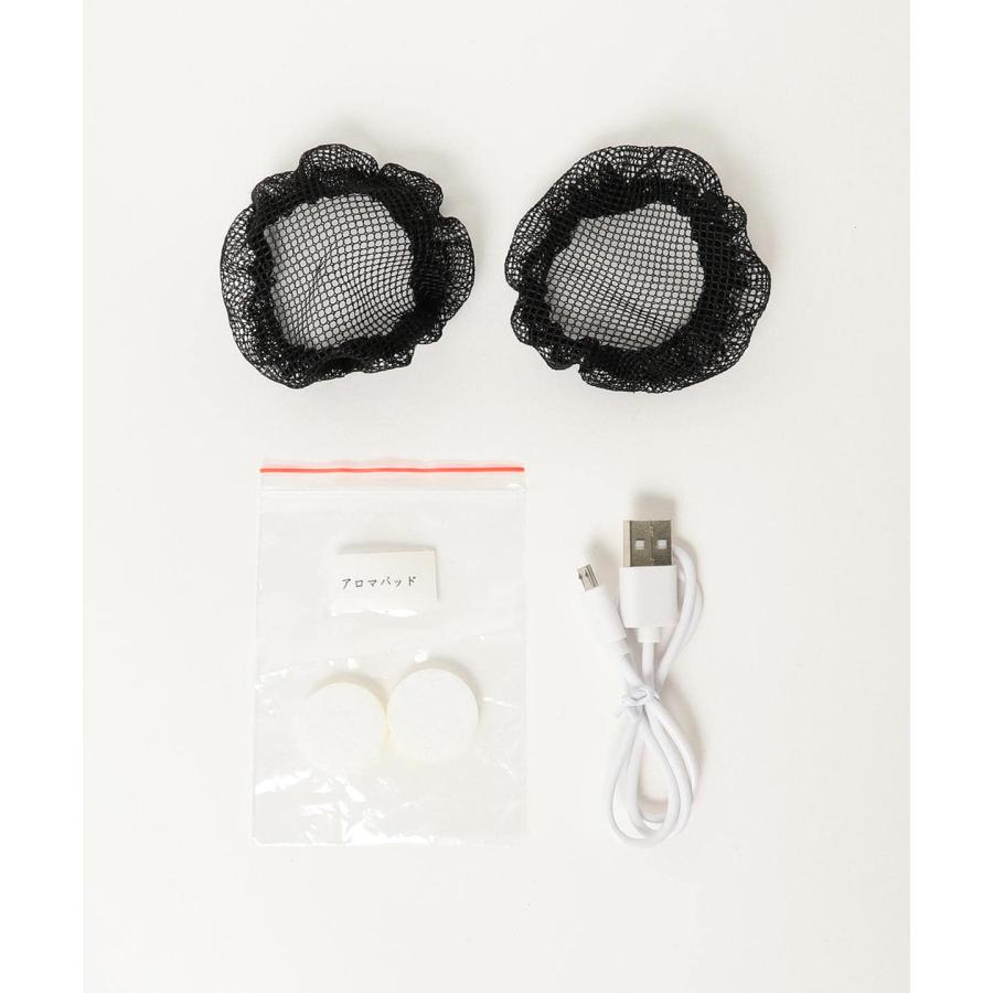 Bello・ベッロ　FOLDING FAN -Black-  /  首掛け ポータブル扇風機 ハンズフリー ネックファン サーキュレーター USB充電式 |  | 08