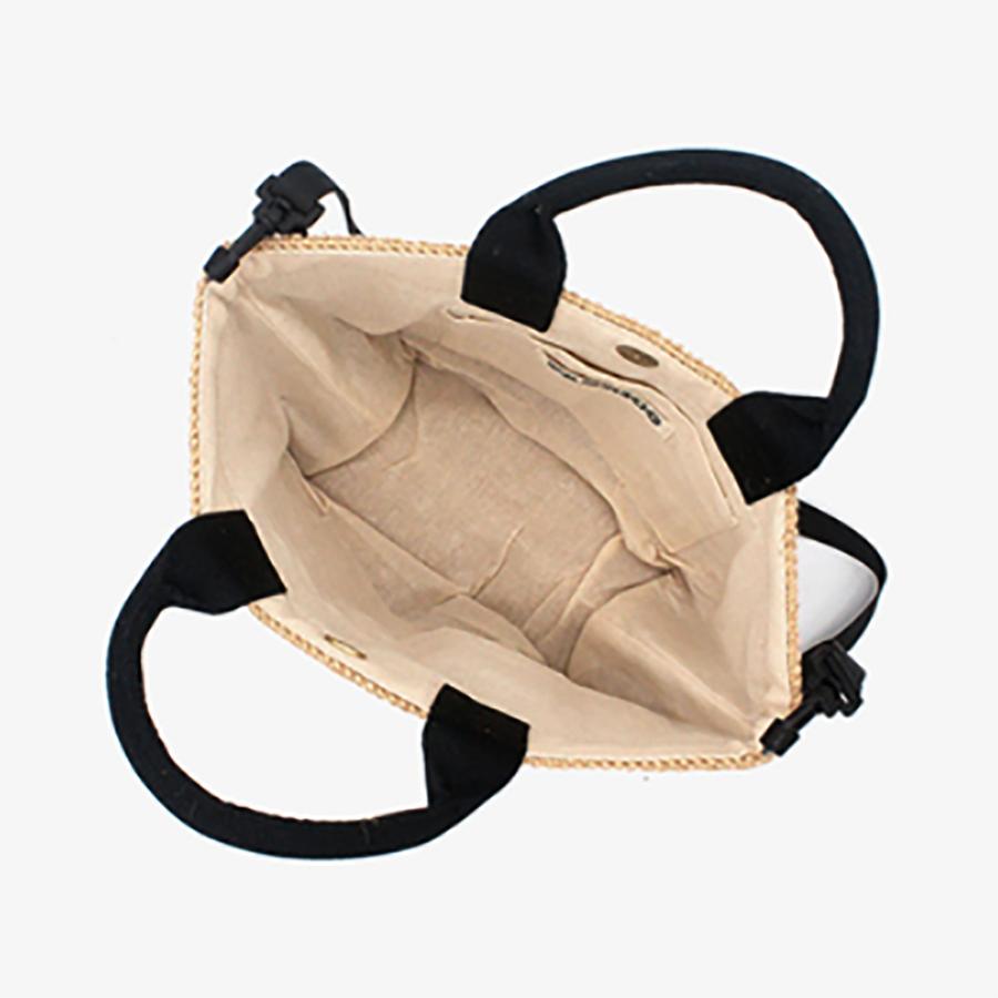 FABRICO・ファブリコ ジュートバッグ XS【K】/  アルファベット イニシャル ショルダー トート ハンド | FABRICO | 02