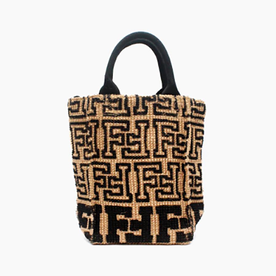 FABRICO・ファブリコ ジュートバッグ stitch mini【initials】/  イニシャル ショルダー トート ハンド | FABRICO