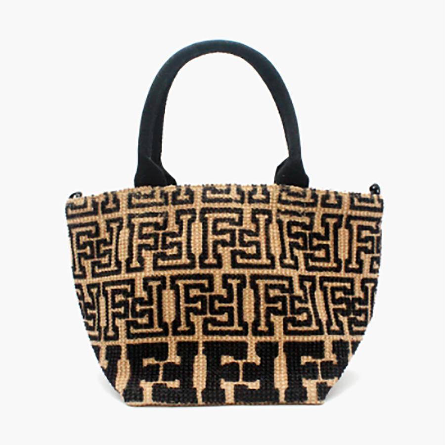 FABRICO・ファブリコ ジュートバッグ S【initials】/  イニシャル ショルダー トート ハンド | FABRICO