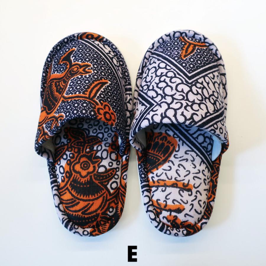 Heiwa Slipper・平和スリッパ　Kids Batik Slippers S (17cm〜18cm)【E〜H】/  キッズ ルームシューズ 室内履き バティック スリッパ |  | 01