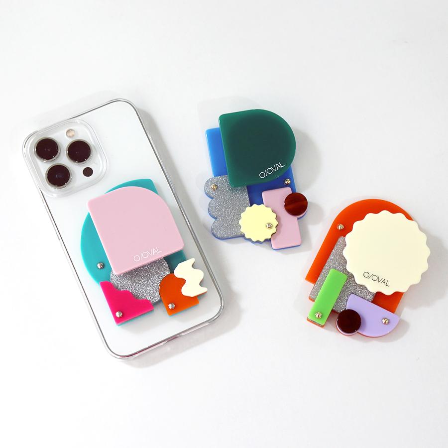 O/OVAL O/OVAL・オーバル ACRYLIC SMARTPHONE GRIP