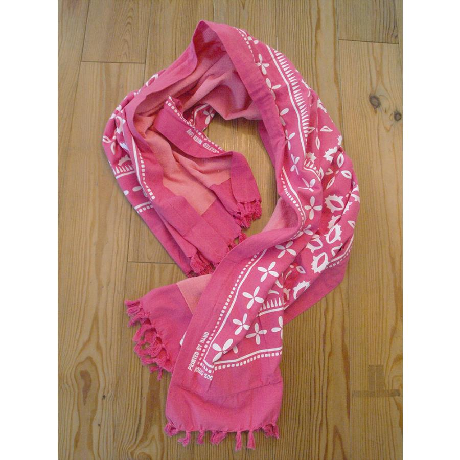 Turtle Bay・タートルベイ　RUG&TOWEL「HAMMAM Flamingo Pink」/  ラグ タオル ブランケット レジャーシート ポケット付き |  | 04