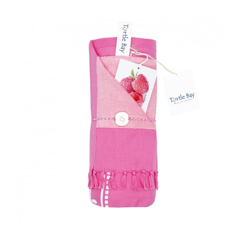 Turtle Bay・タートルベイ　RUG&TOWEL「HAMMAM Flamingo Pink」/  ラグ タオル ブランケット レジャーシート ポケット付き |  | 05