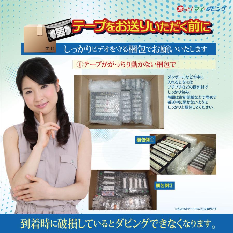 VHS・VHS-C・S-VHS】ビデオテープからDVDにダビング : マインド